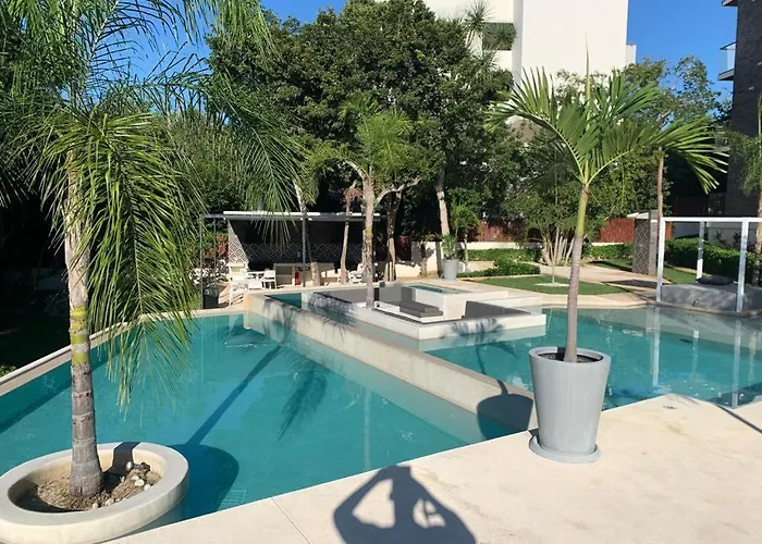 Luxury Spacious Option With 1 Or 2 Or 3 Bedrooms, Pga Golf, Gym, Kay Club In Kaan Ha Appartement Akumal